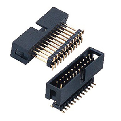 2.54mm Box Header SMT Add Pin Header plastic